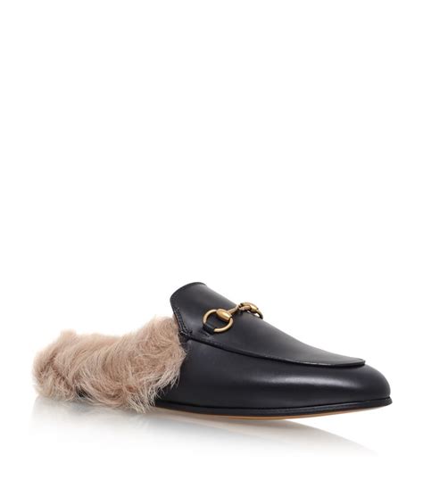 fur gucci replica fur slides|Gucci women's slides clearance sale.